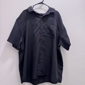 Men's HB Button Down ,Short Sleeve Shirt, 2XL